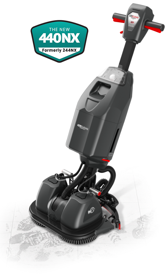 Numatic Nacecare NUC 244NX / 440NX Ultra-Compact Battery Scrubber 18"