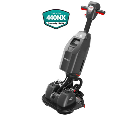Numatic Nacecare NCC 440NX Ultra-Compact Battery Scrubber 18"  ** 2 Batteries **