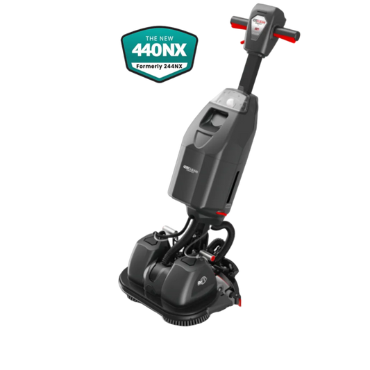 Numatic Nacecare NCC 440NX Ultra-Compact Battery Scrubber 18"  ** 2 Batteries **