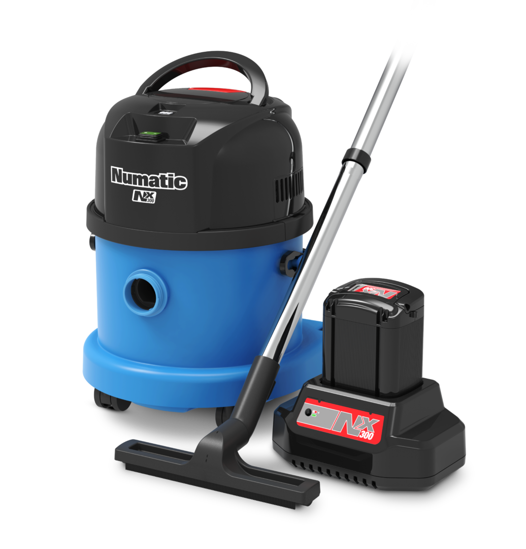 Numatic Nacecare WVB 370NX Wet/Dry Battery Vacuum