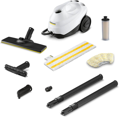 Karcher SC 3 EasyFix Steam Cleaner White KNA with tools