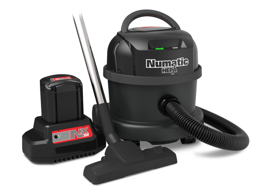 NaceCare Numatic NBV 240NXH Hepa Battery Canister Vacuum