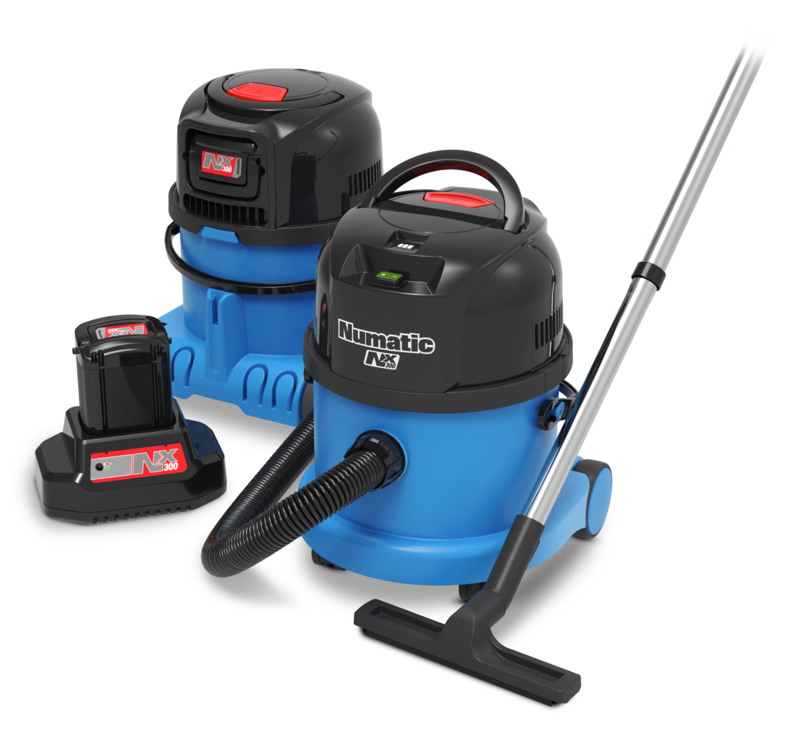 Numatic Nacecare WVB 370NX Wet/Dry Battery Vacuum
