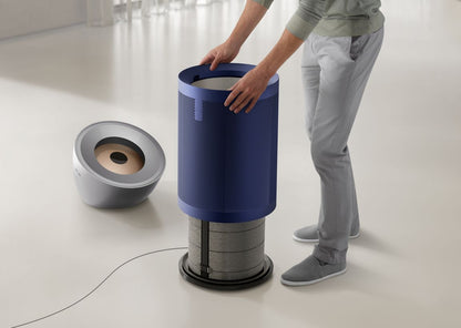 Dyson Purifier Big+Quiet Formaldehyde BP03 (Bright Nickel/Prussian Blue)