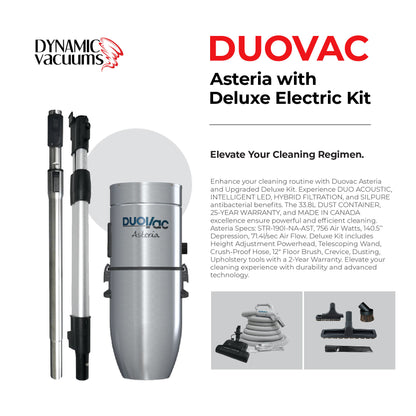 Duovac Asteria with Deluxe Electric Kit