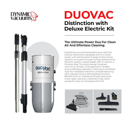 Duovac Distinction with Deluxe Electric Kit