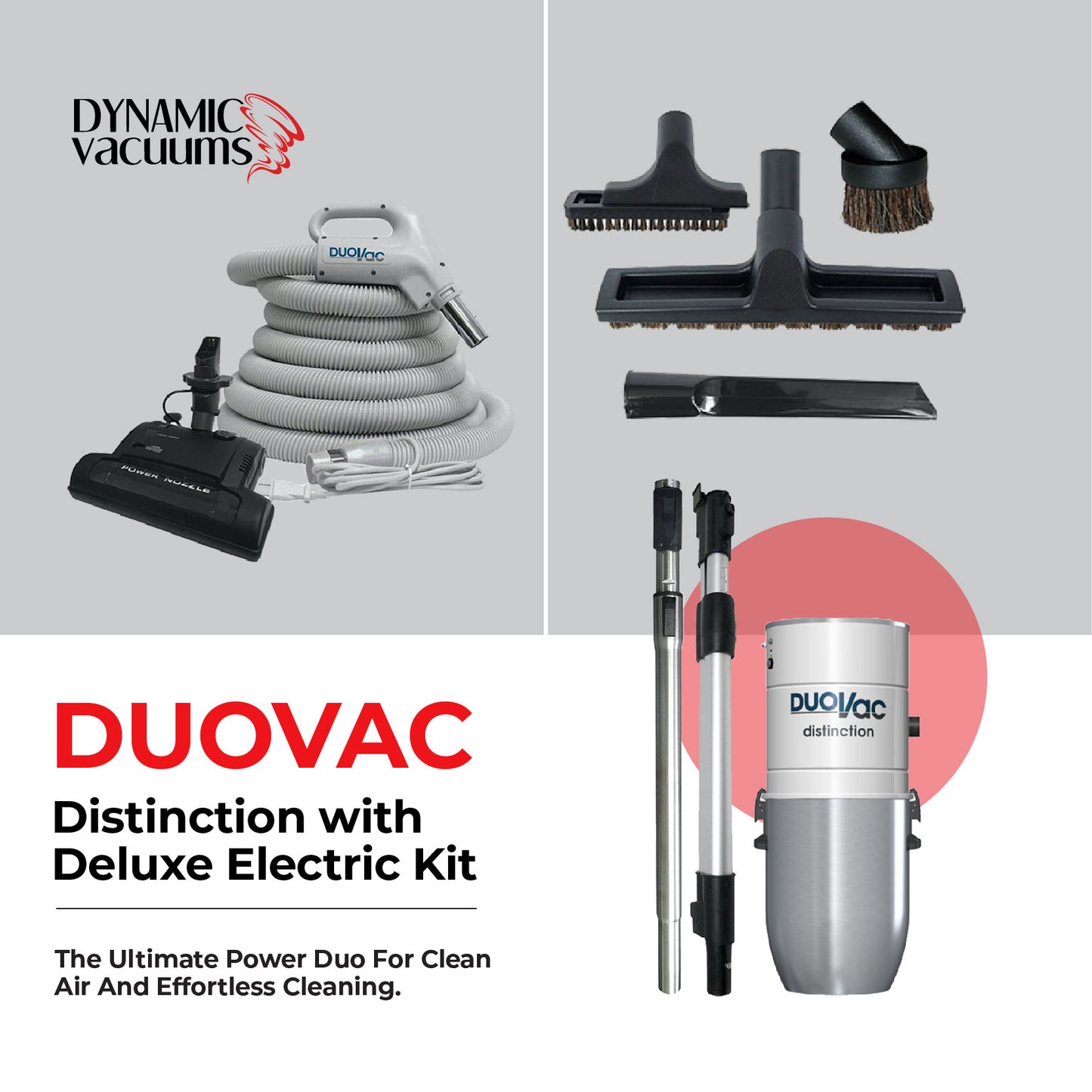 Duovac Distinction with Deluxe Electric Kit