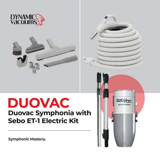 Duovac Symphonia with Sebo ET-1 Electric Kit