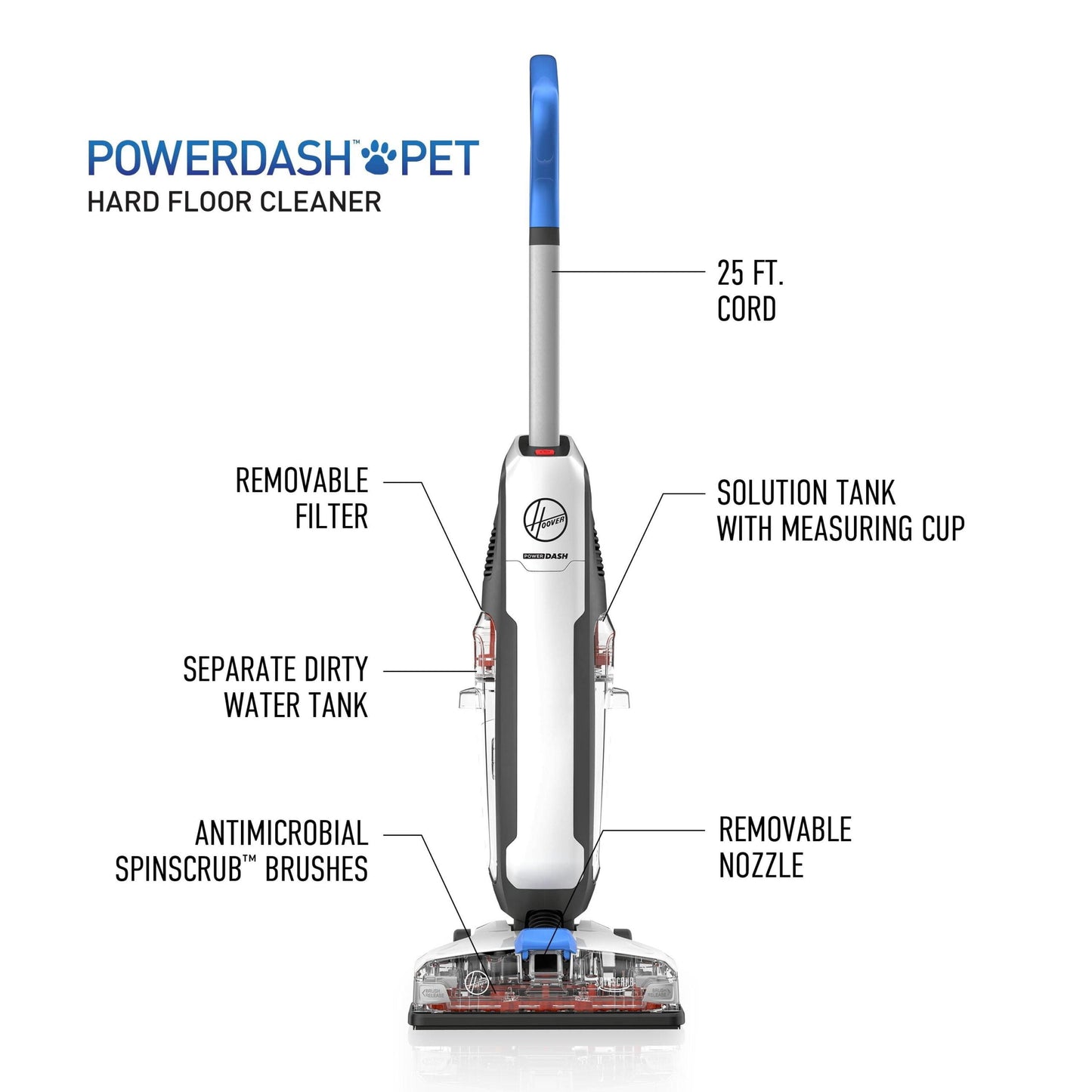 Hoover PowerDash Pet Hard Floor Cleaner