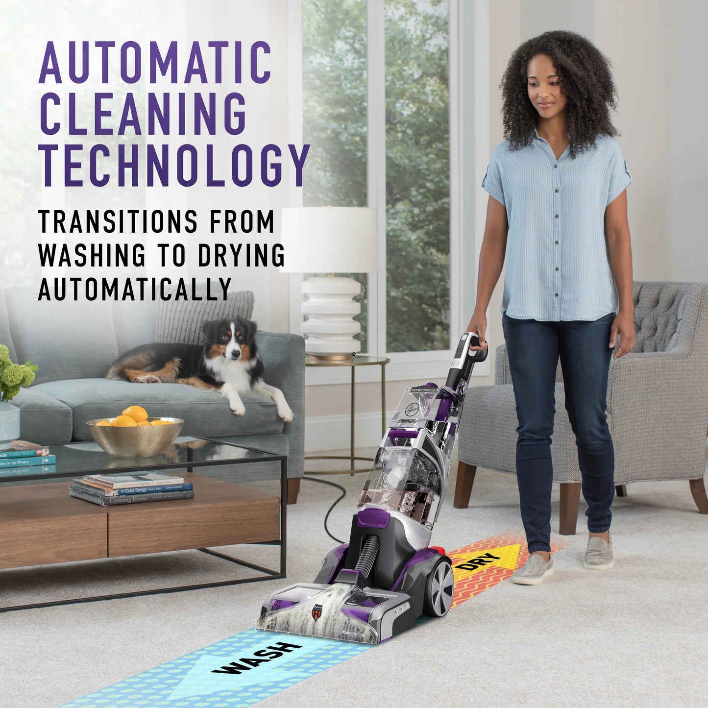 Hoover SmartWash PET Complete Automatic Carpet Cleaner/ Shampooer