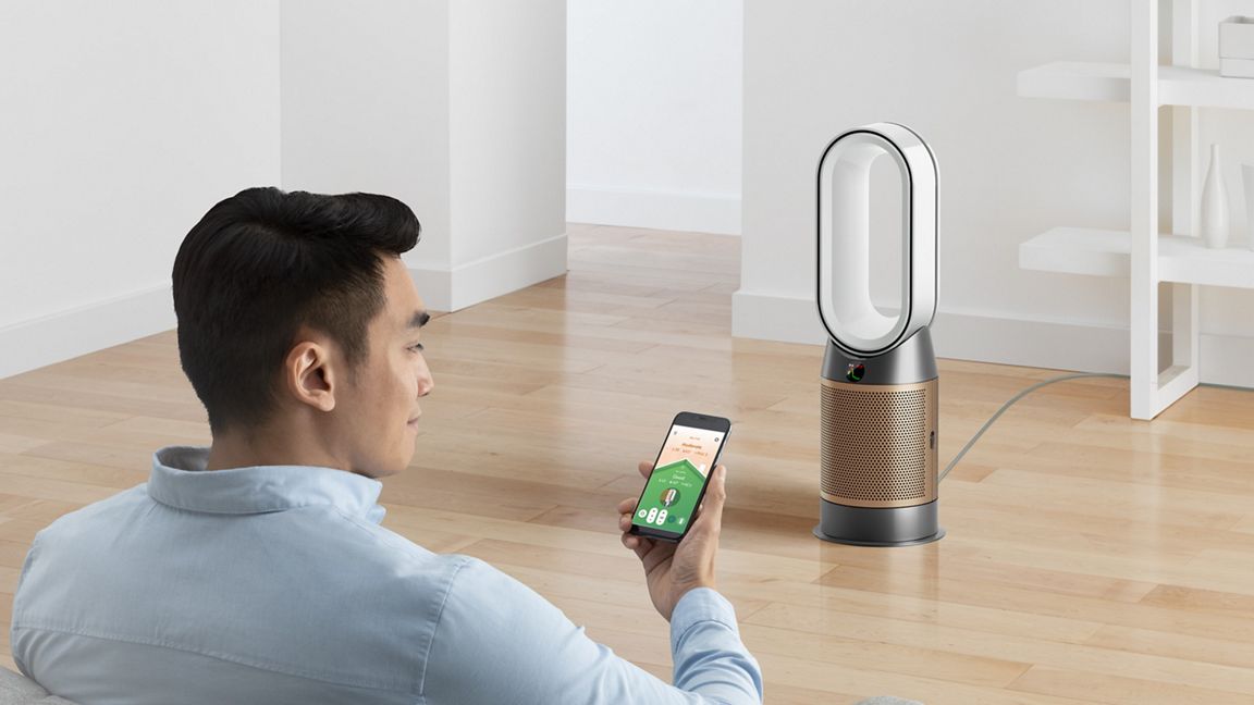 Dyson Purifier Hot+Cool HP2 De-NOx (White/Gold)