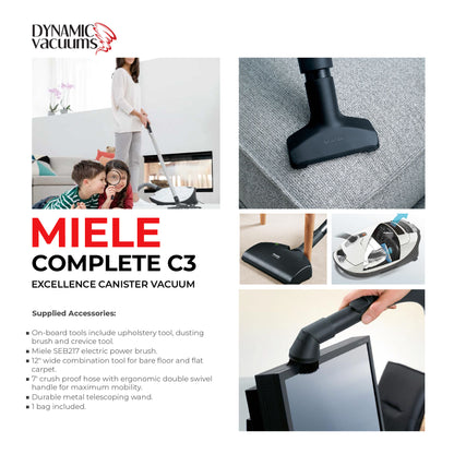 Miele Complete C3 Excellence Canister Vacuum