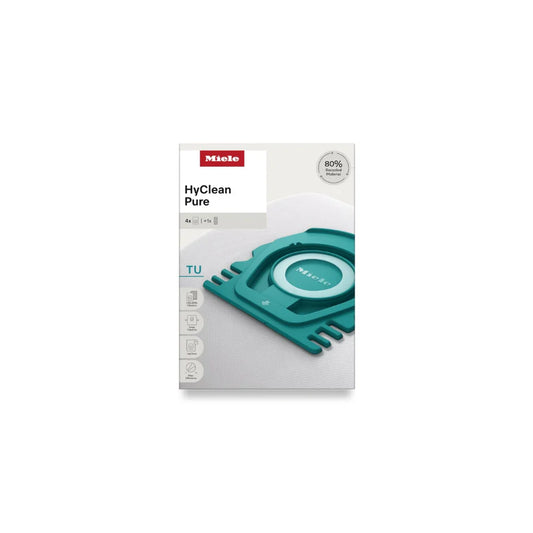 Miele HyClean Air TU Dustbags – 4 Pack + Filter - For Miele Guard S1 & L1 Models