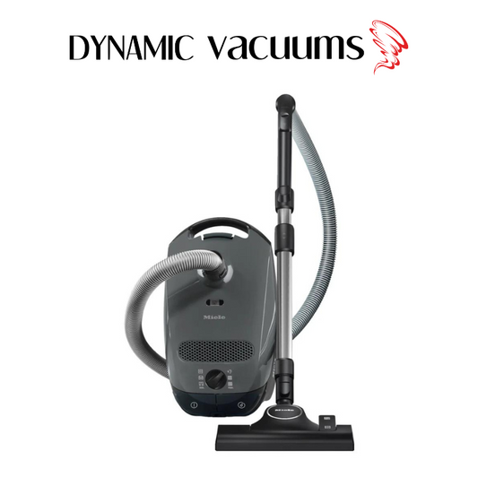 Miele C1 pure suction grey canister vacuum with telescopic wand and combination tool head