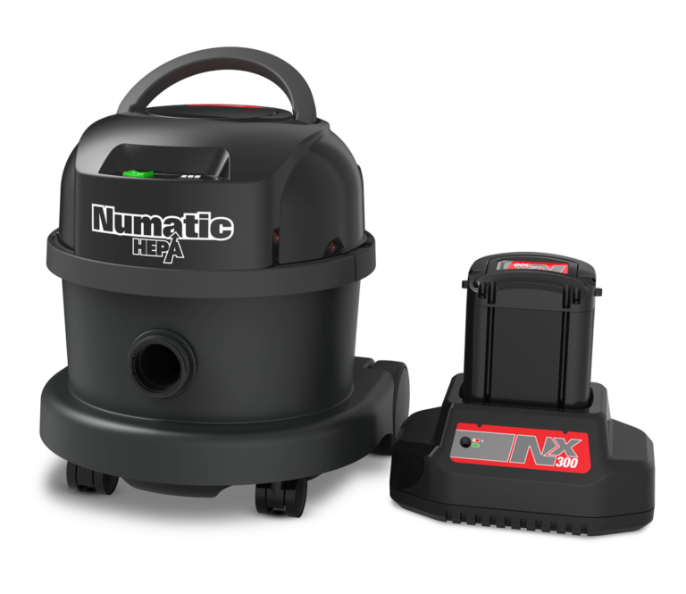 NaceCare Numatic NBV 240NXH Hepa Battery Canister Vacuum