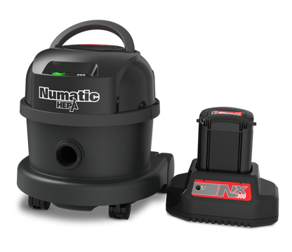 NaceCare Numatic NBV 240NXH Hepa Battery Canister Vacuum