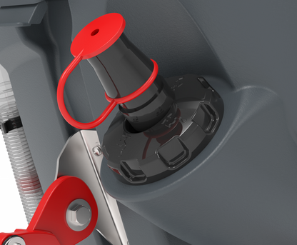 Numatic TBL 1620/100T 20" Traction Drive Battery Scrubber 2 Batteries