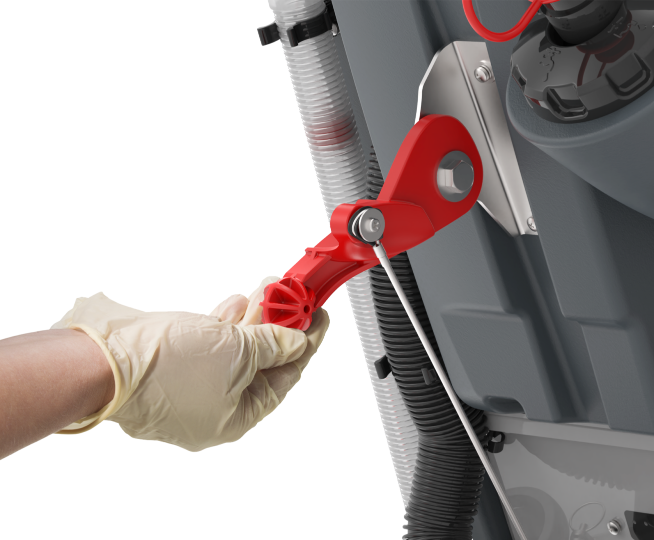 Numatic TBL 1620/100T 20" Traction Drive Battery Scrubber 2 Batteries