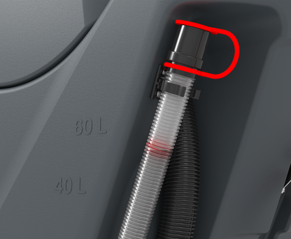 Numatic TBL 1620/100T 20" Traction Drive Battery Scrubber 2 Batteries