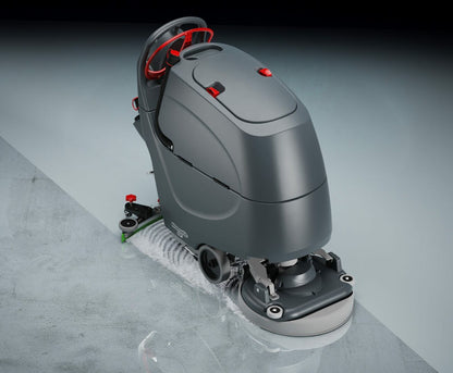 Numatic TBL 1620/100T 20" Traction Drive Battery Scrubber 2 Batteries