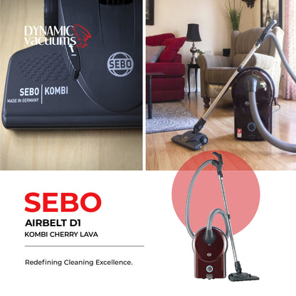 Sebo Airbelt D1 Kombi Cherry Lava