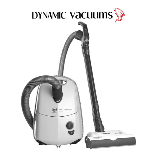 Sebo Airbelt E3 Premium White Canister Vacuum