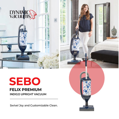 Sebo Felix Premium Indigo Upright Vacuum