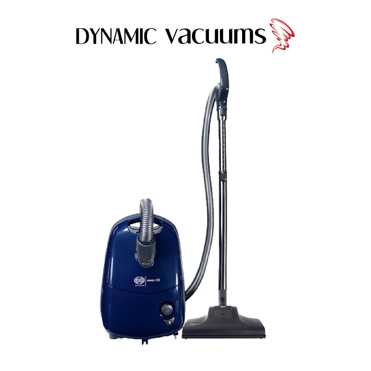 Sebo Airbelt E2 Turbo Dark Blue Canister Vacuum