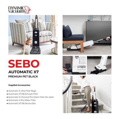 Sebo Automatic X7 Premium Pet Black