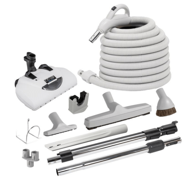 Premium Wessel Werk Soft Clean Electric Central Vacuum Kit