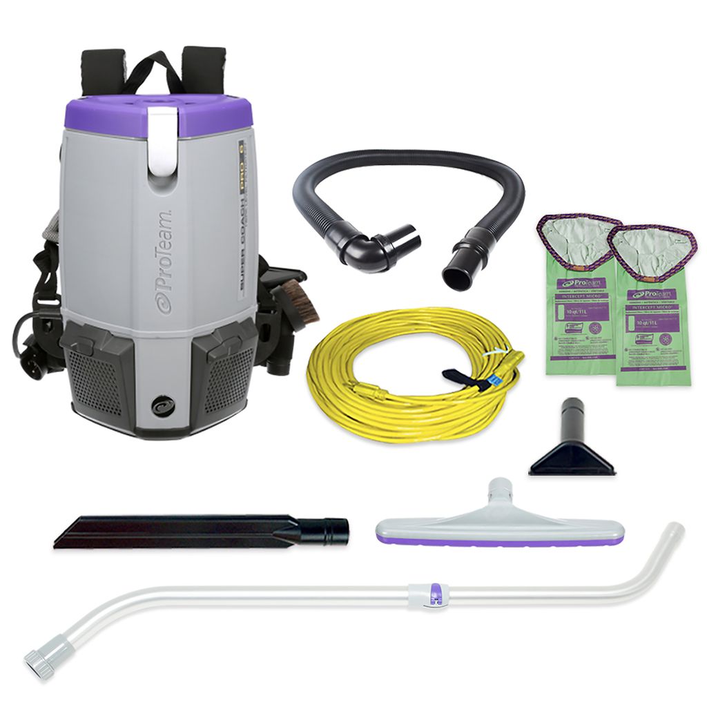 ProTeam Super Coach Pro 6 Backpack Vacuum