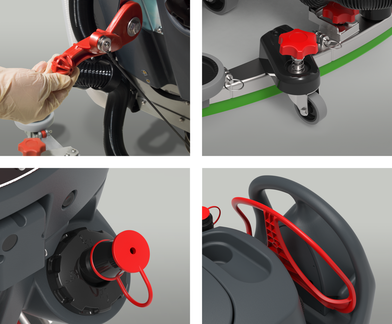 Numatic TBL 1120 20" Cordless Walk Behind Scrubber