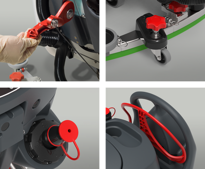 Numatic TBL 1120 20" Cordless Walk Behind Scrubber