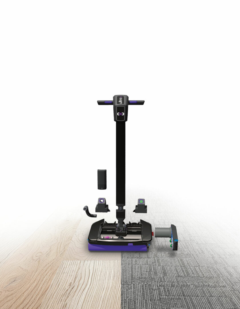 Nacecare Ultra 45 Ultra-Compact 17" Cordless Multi-Floor Cleaner