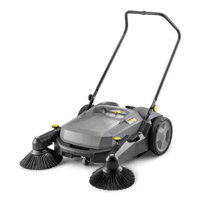 Karcher KM 70/20 C 2SB Manual Walk-Behind Compact Floor Sweeper W/ Dual Brushes 