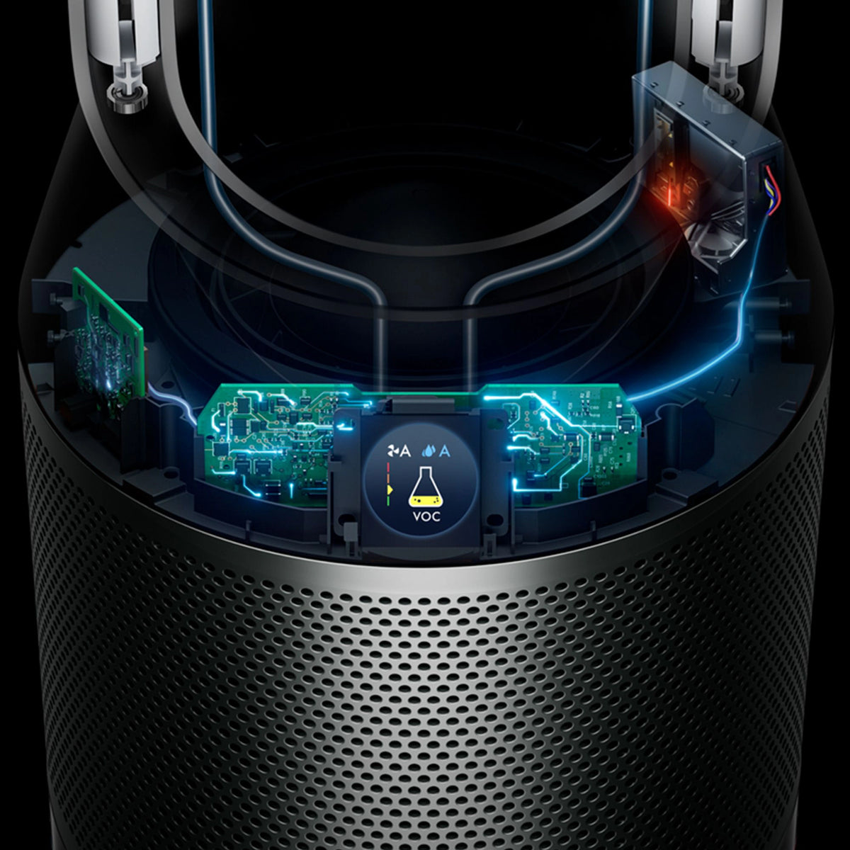 Dyson PH03 Purifier Humidify + Cool HEPA Oscillating Air Purifier, Fan & Humidifier White/Silver