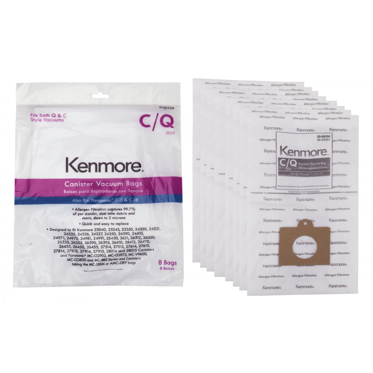 Kenmore Type Q/C Paper Bags