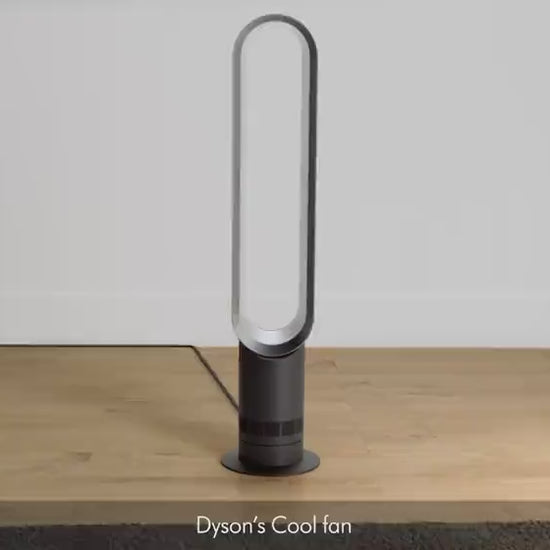 Dyson AM07 Cool™ Tower Fan Black/Nickle features video